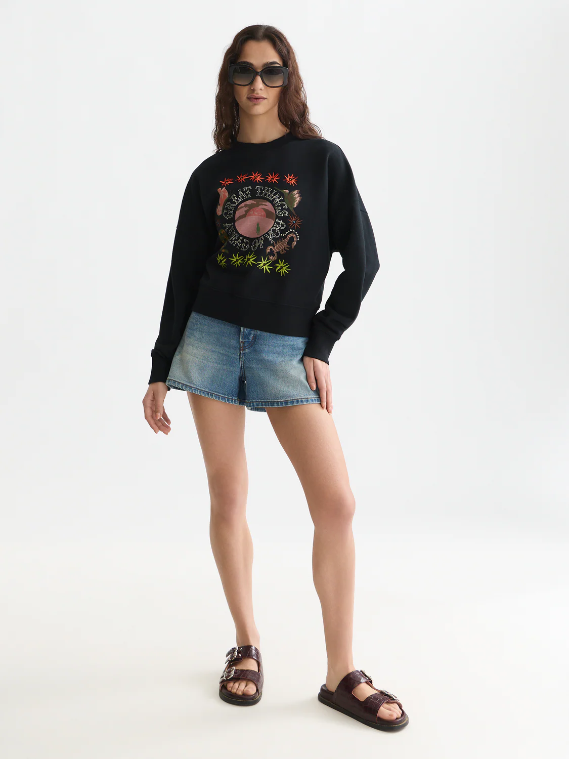 Artwork relaxed sweatshirt - Image 2
