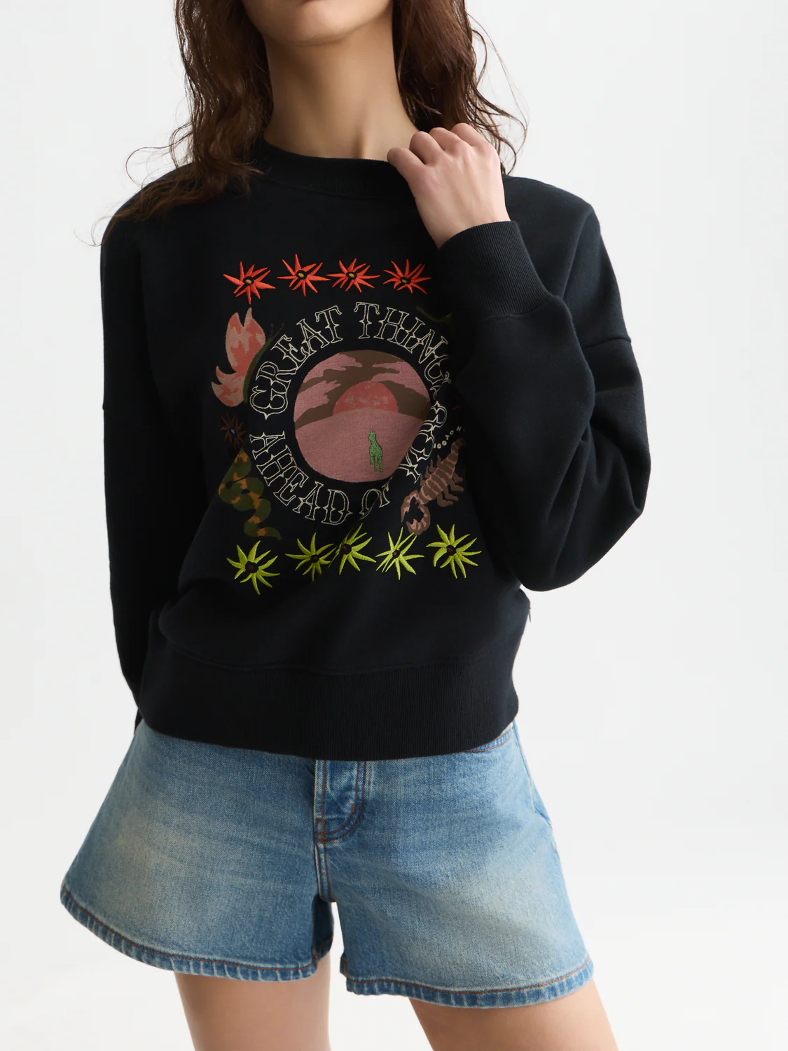 Artwork relaxed sweatshirt - Image 3