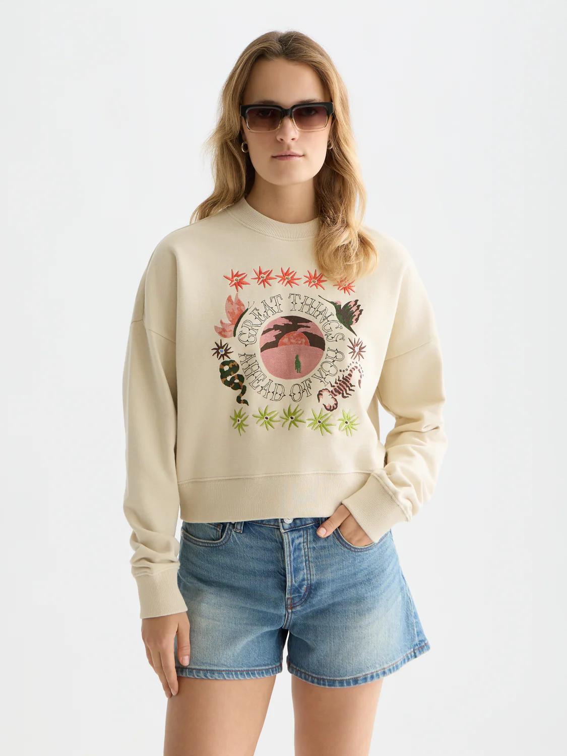 Artwork relaxed sweatshirt - Image 8