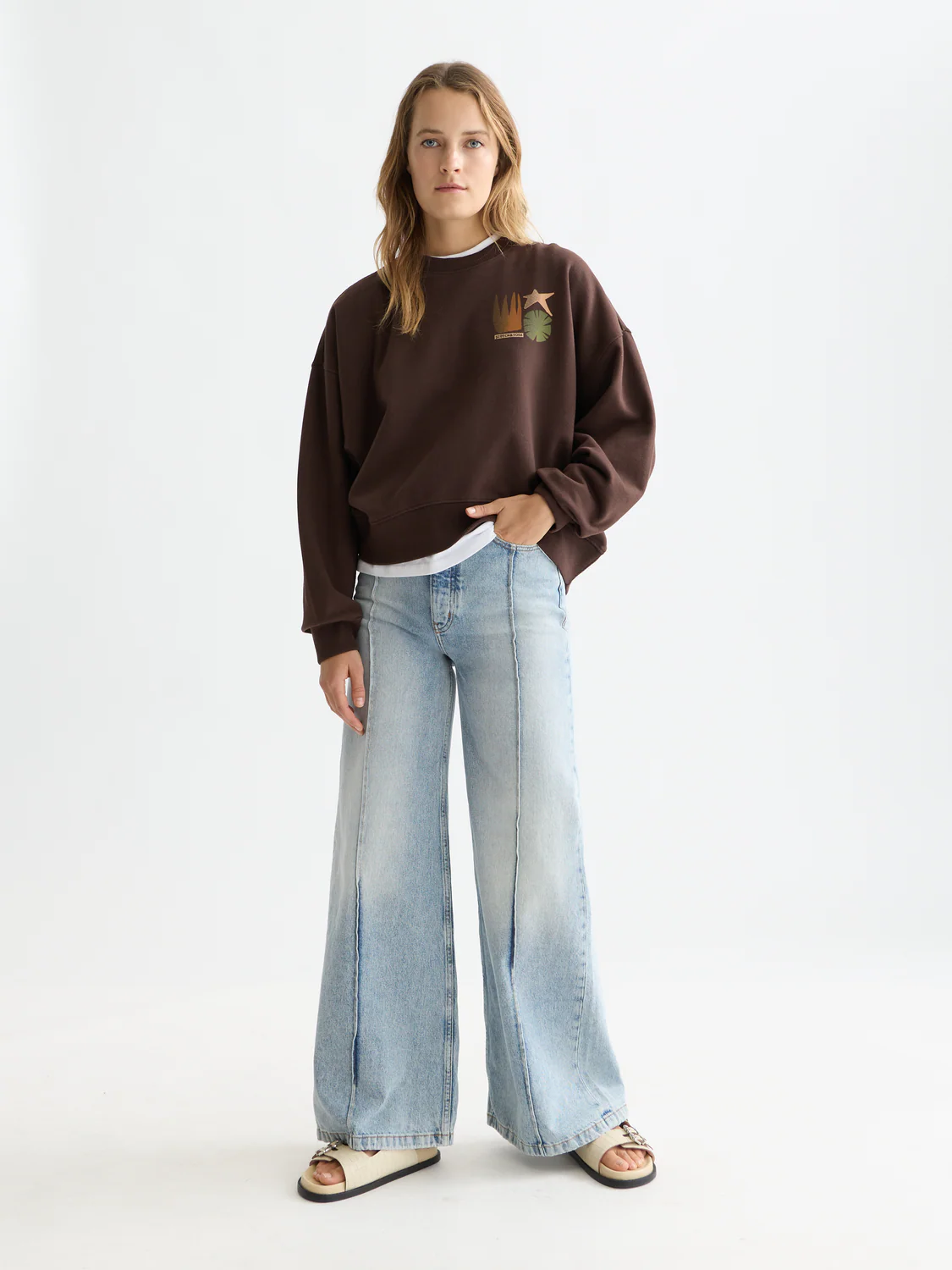 artwork oversized sweatshirt - Image 2