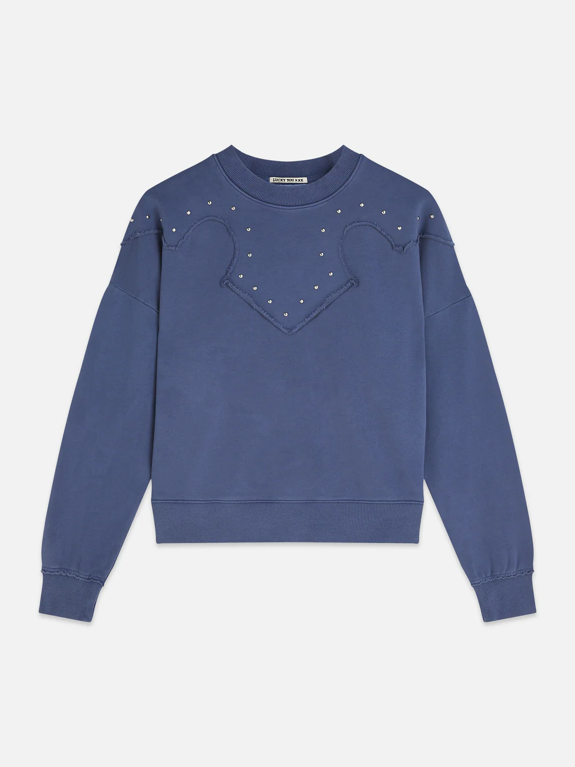 Studded western relaxed sweatshirt - Image 5