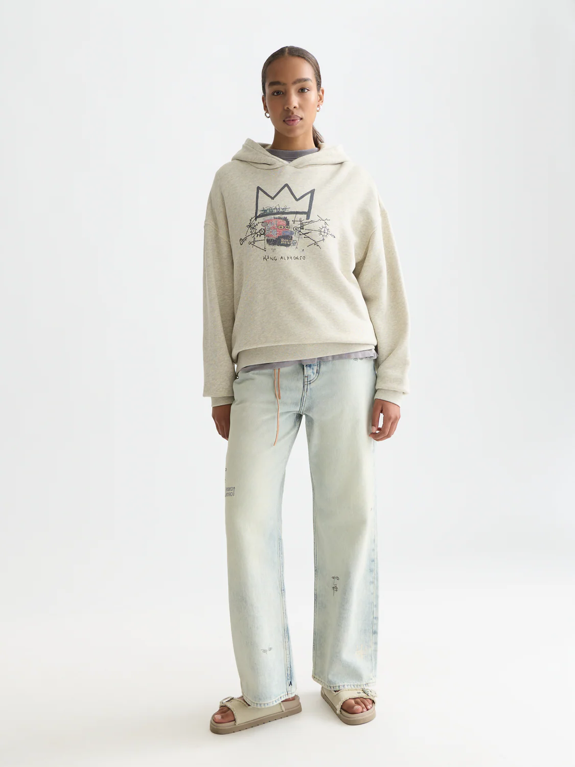 Scotch & Soda x Basquiat Washed Artwork T-Shirt - Image 2