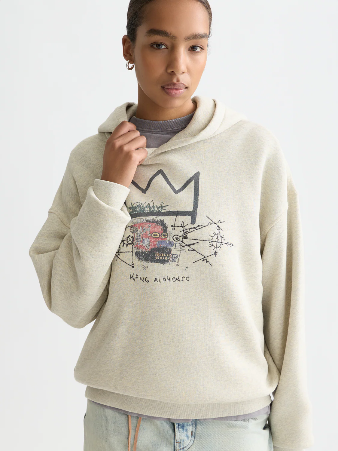 Scotch & Soda x Basquiat Washed Artwork T-Shirt - Image 3