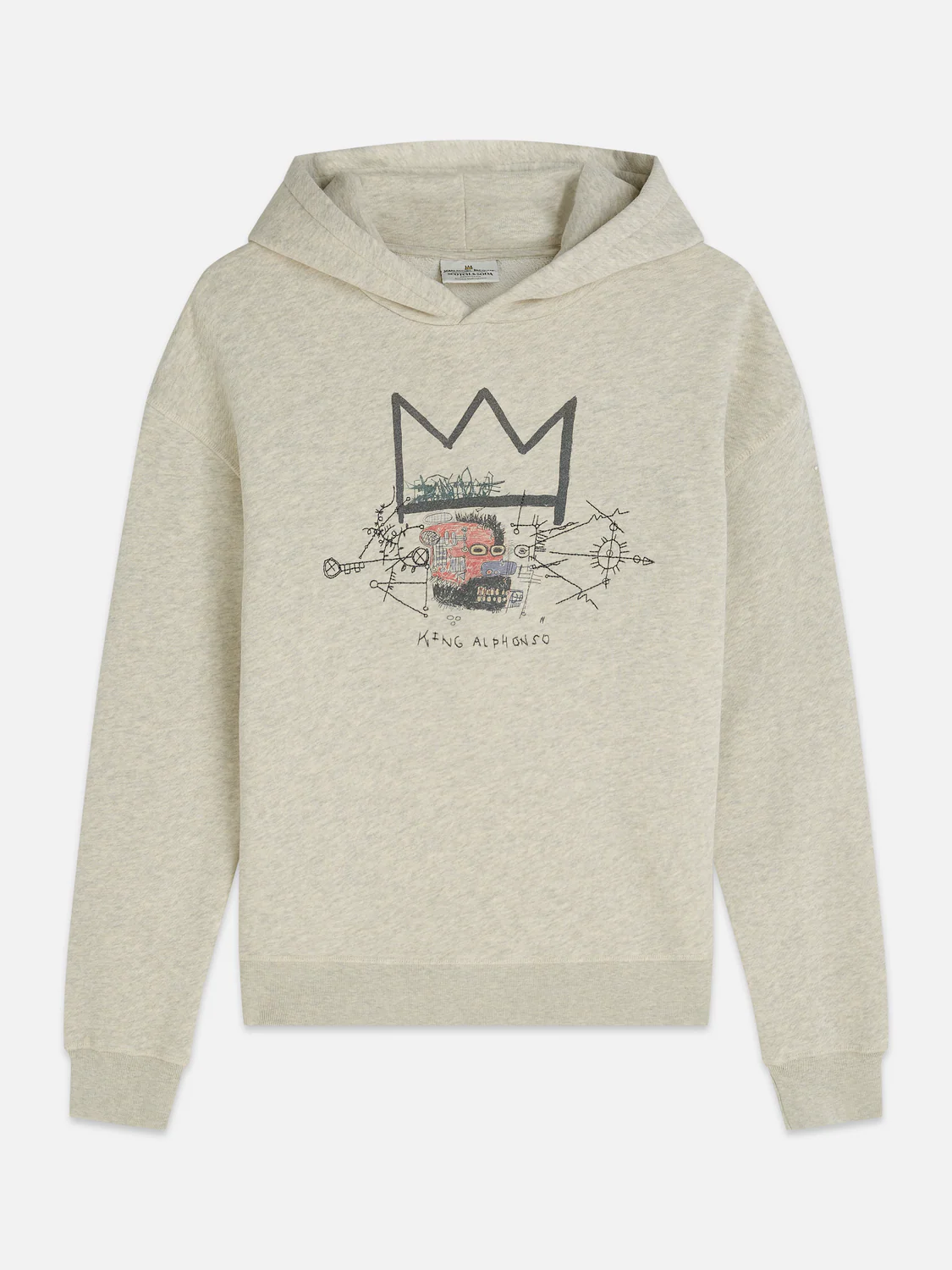 Scotch & Soda x Basquiat Washed Artwork T-Shirt - Image 5
