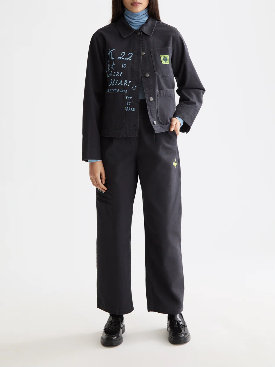 Washed workwear jacket - Image 2