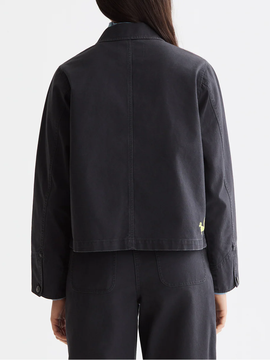 Washed workwear jacket - Image 4