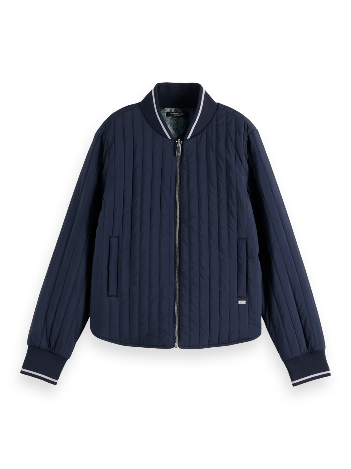 Reversible quilted bomber - Image 14