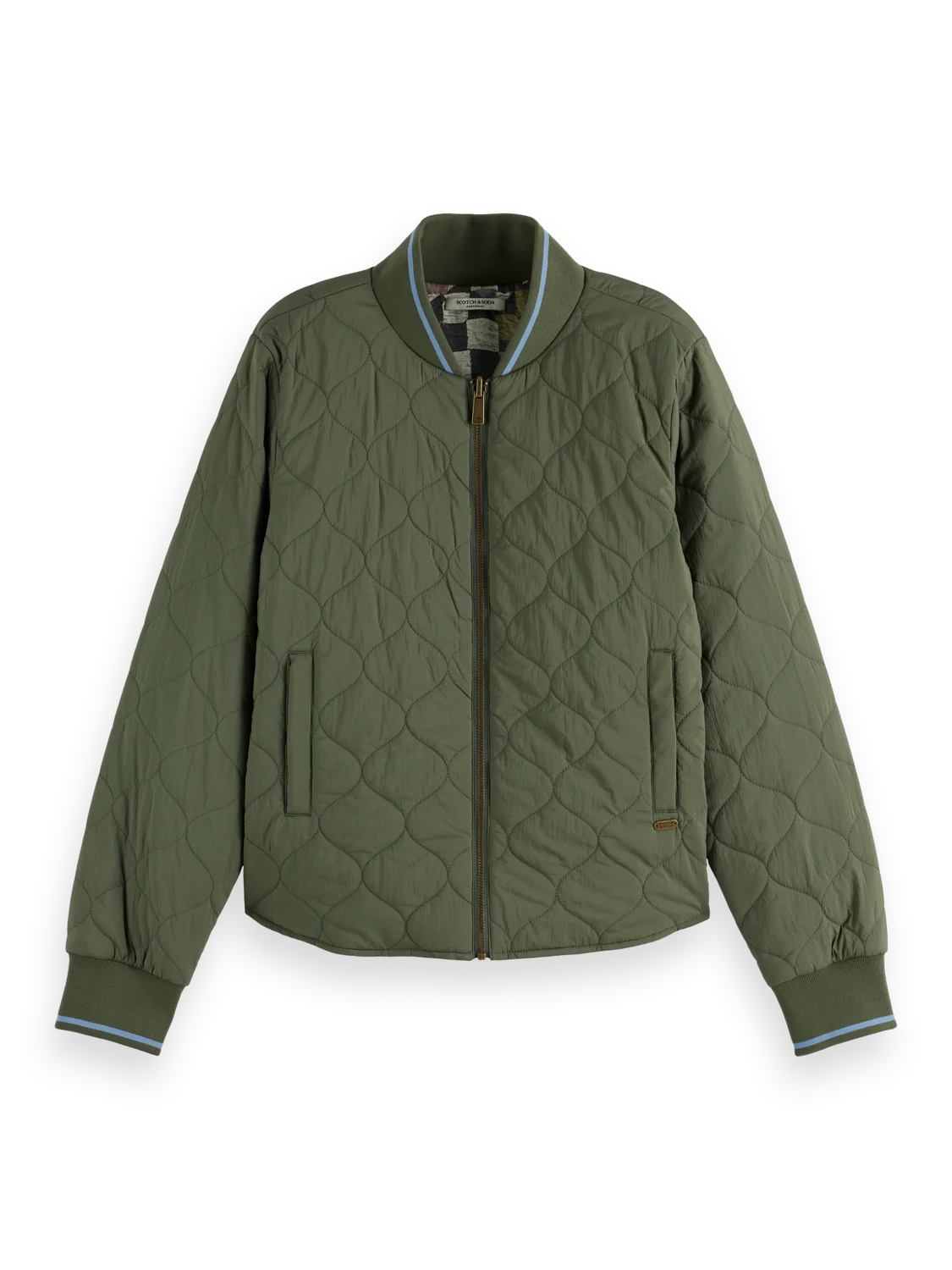 Reversible quilted bomber - Image 7