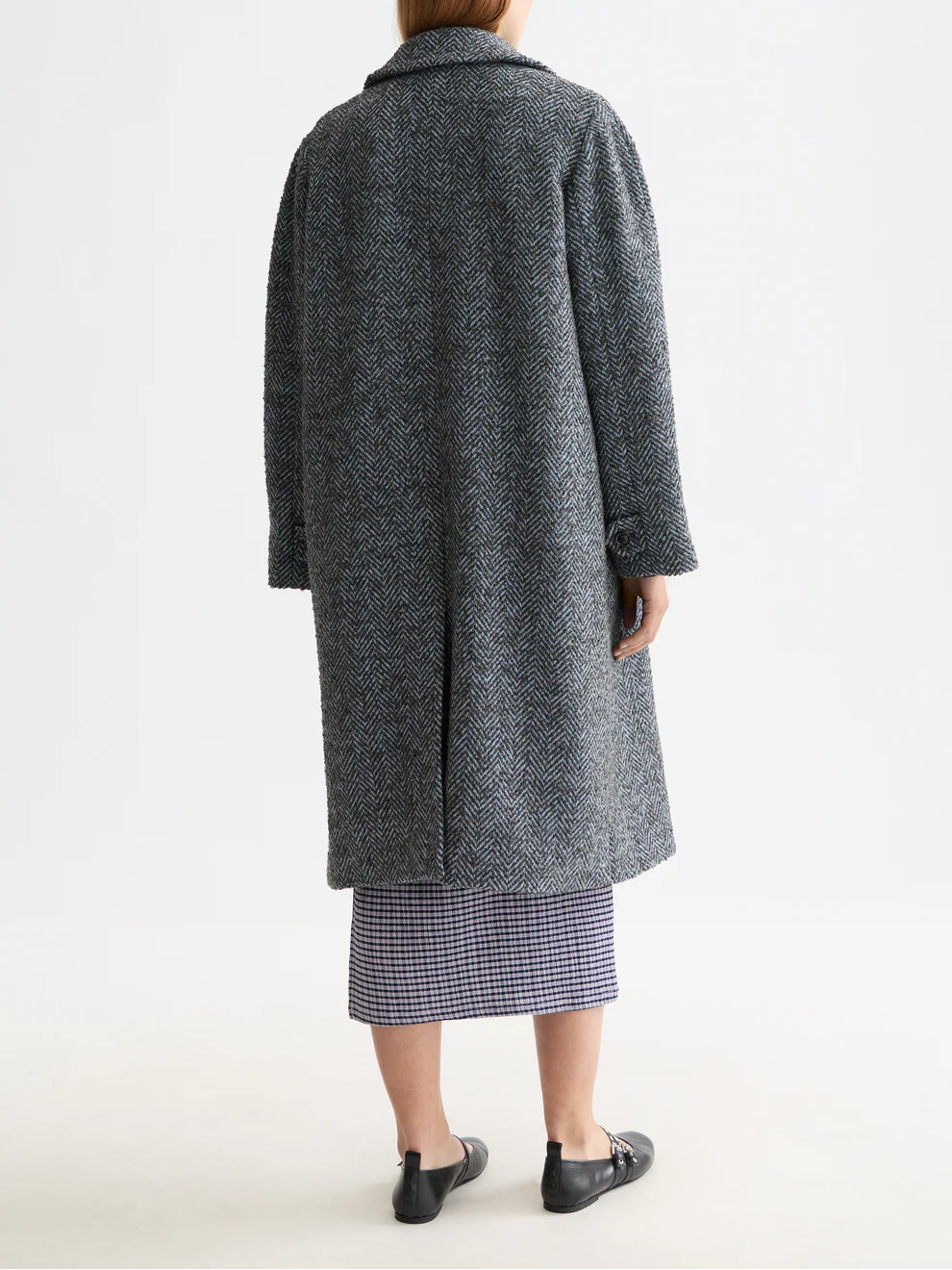 Wool blend carcoat - Image 4