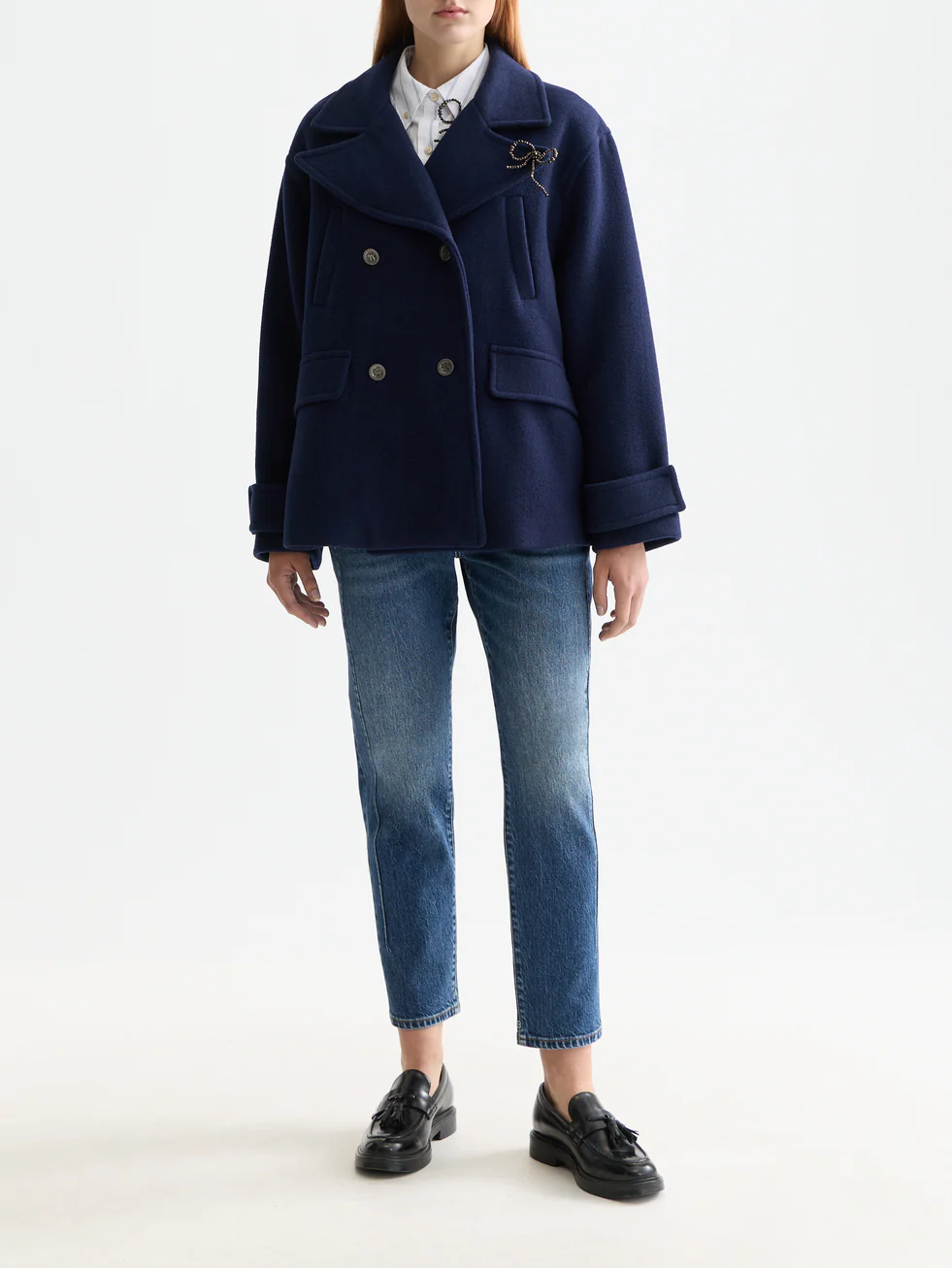Mid length peacoat - Image 2