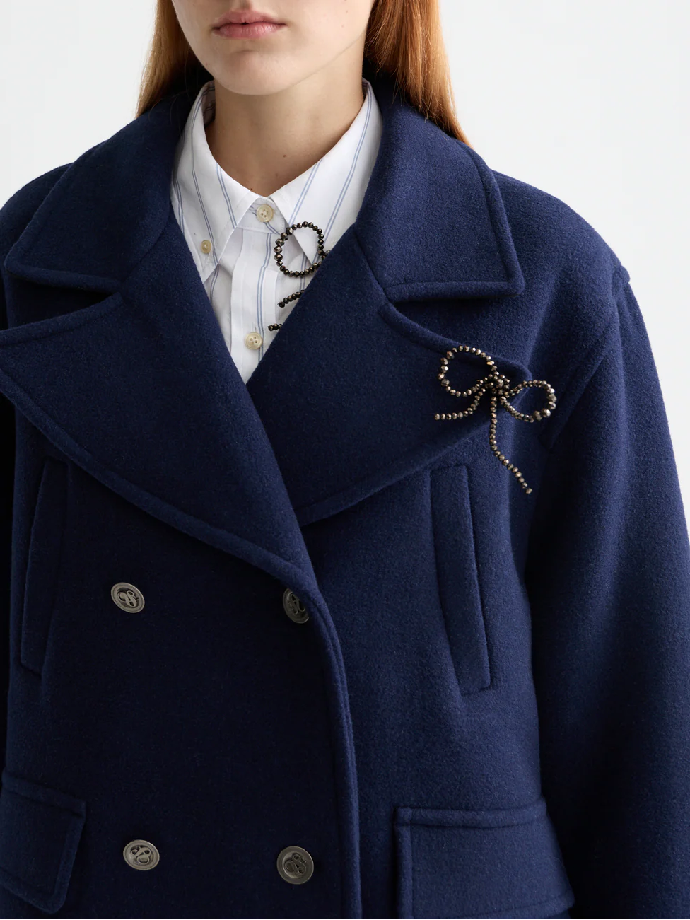 Mid length peacoat - Image 3