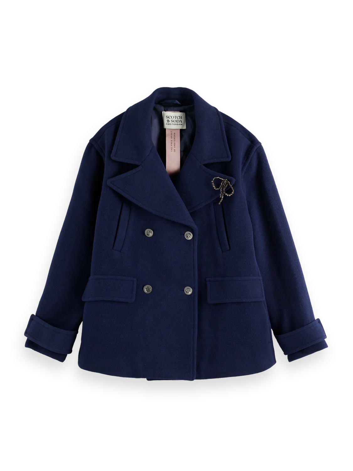 Mid length peacoat - Image 5