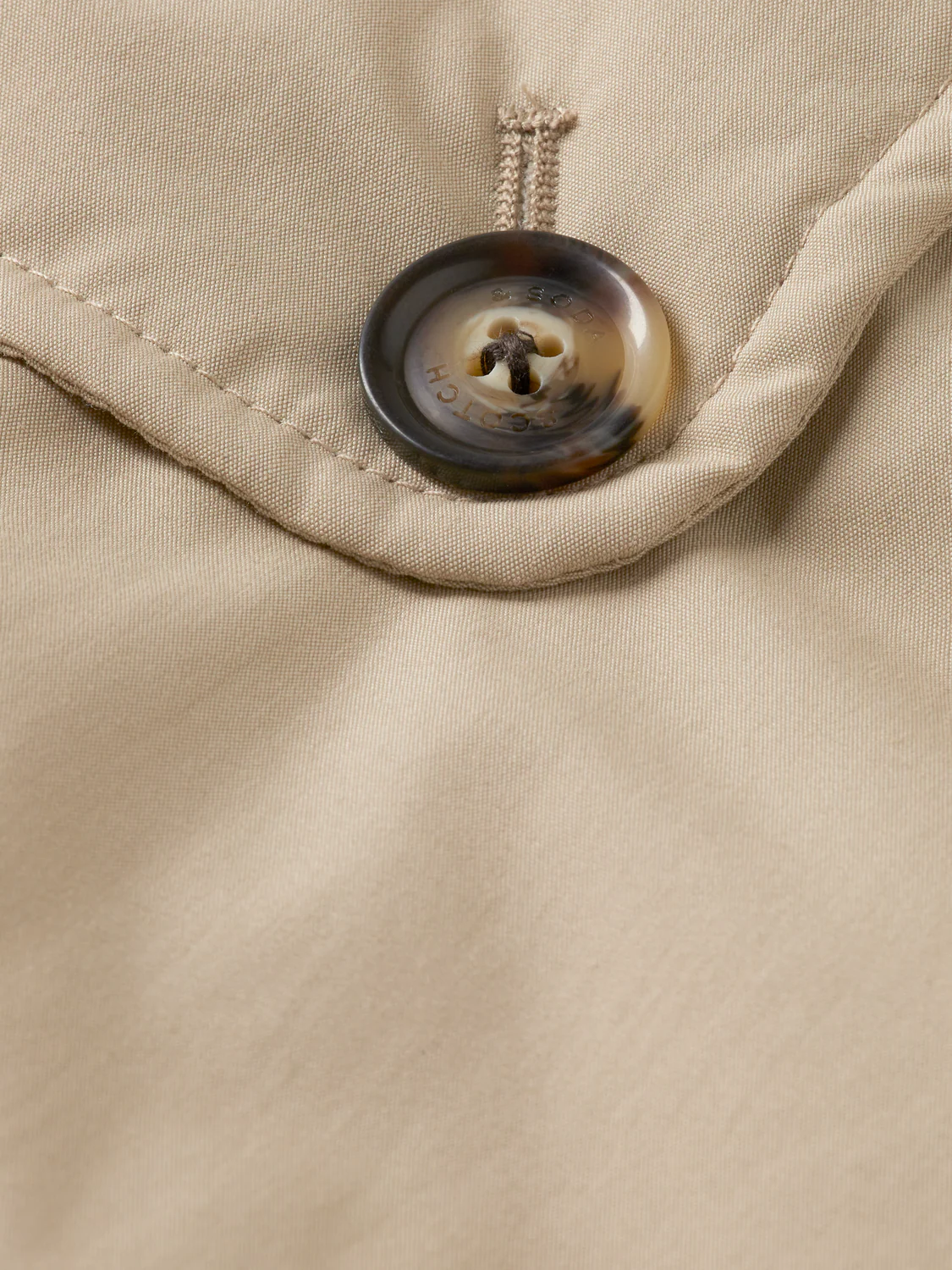 Lightweight padded poplin trench - Image 7