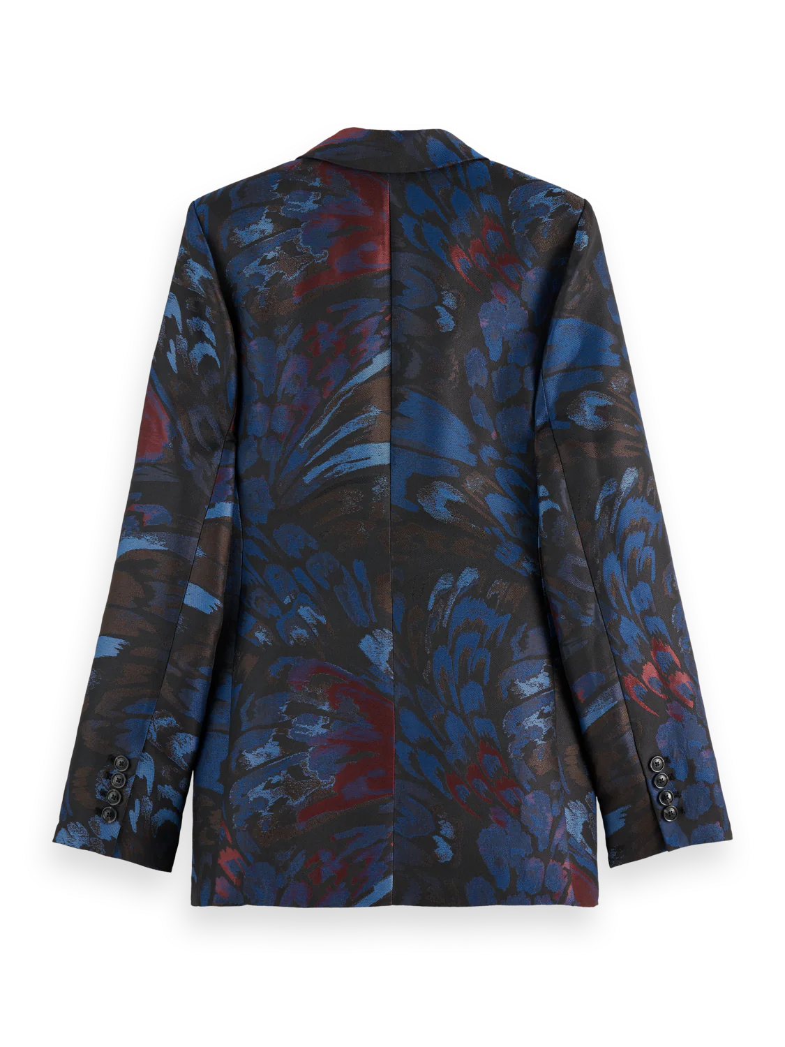 Double breasted Jacquard blazer - Image 6