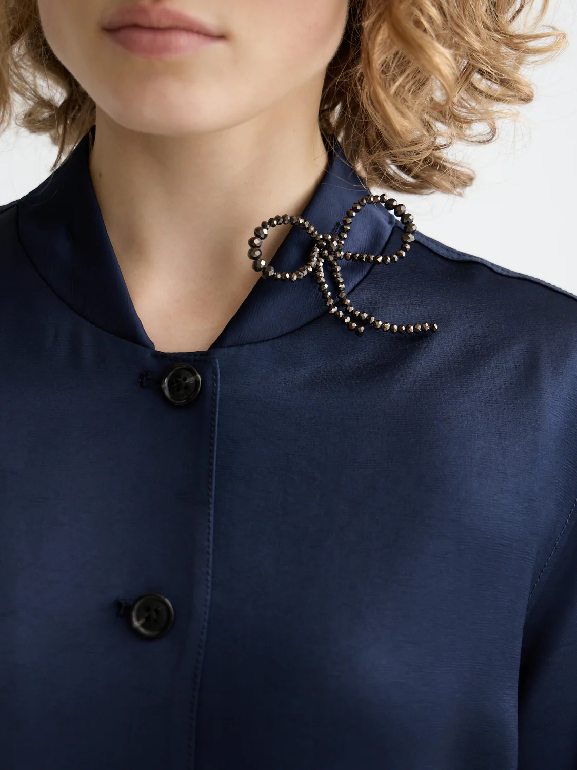 Satin blazer - Image 3