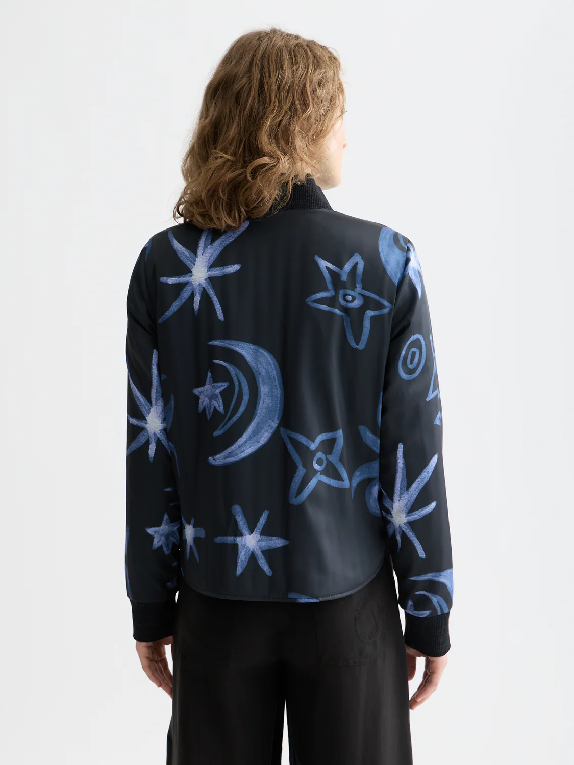 Quilted reversible bomber jacket - Image 4