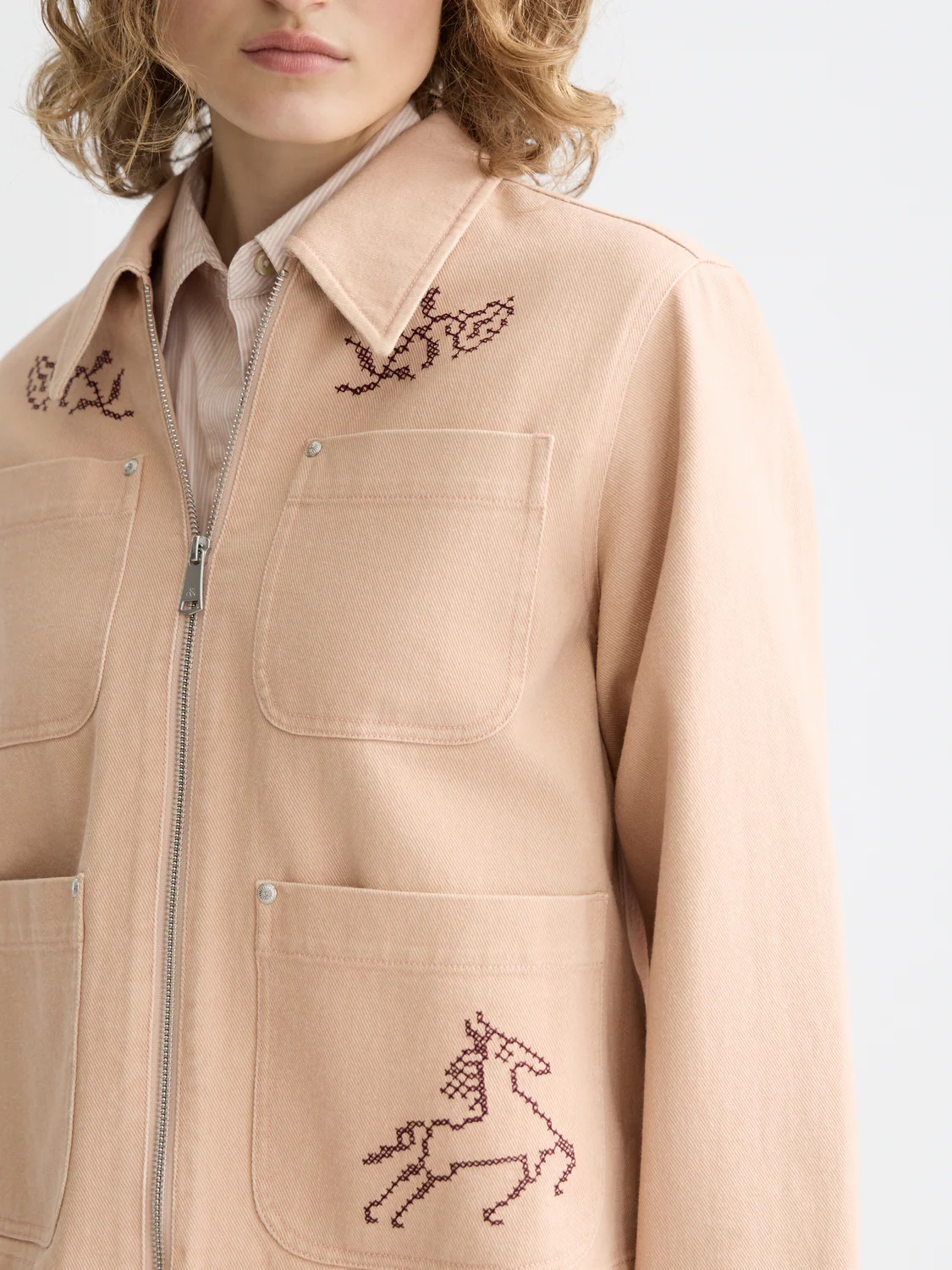 Embroidered jacket - Image 3