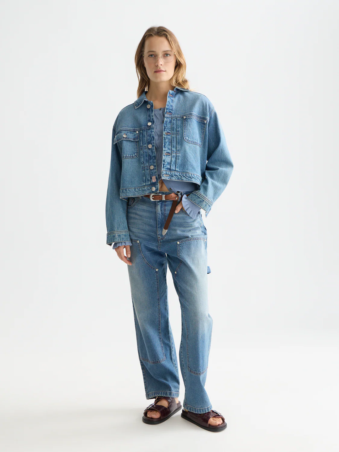 Denim trucker jacket - Image 2