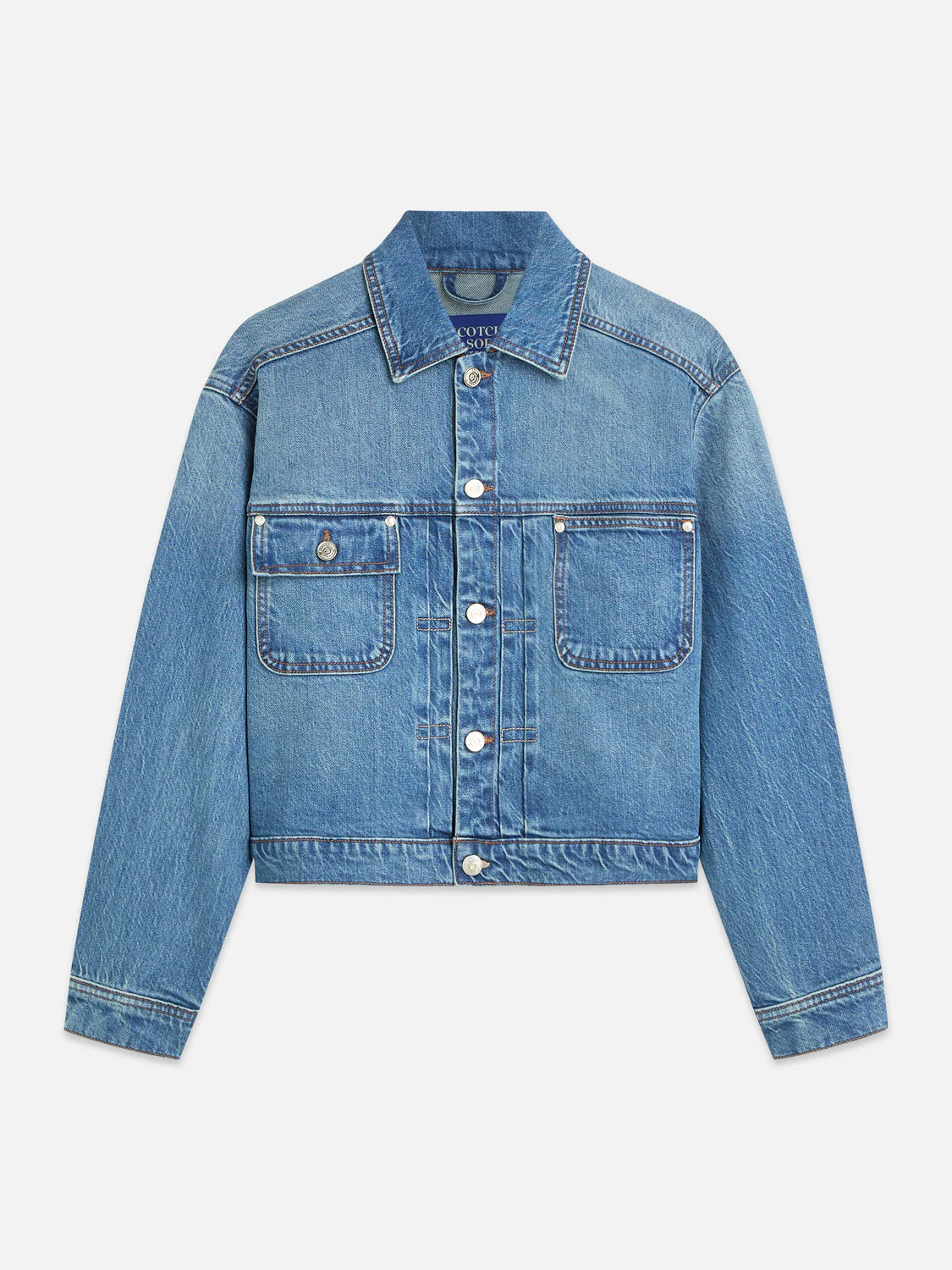 Denim trucker jacket - Image 5