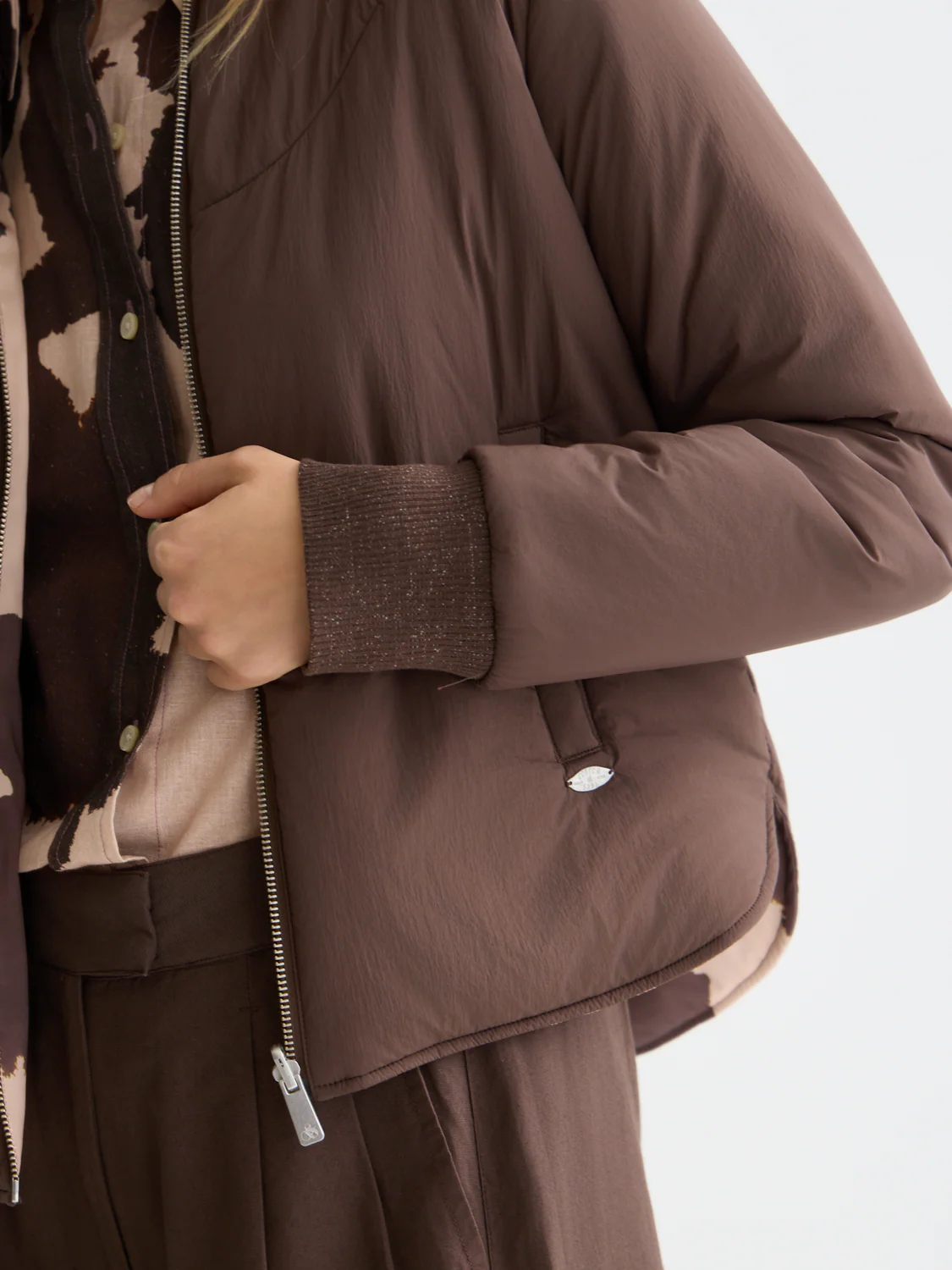 Reversible bomber jacket - Image 12