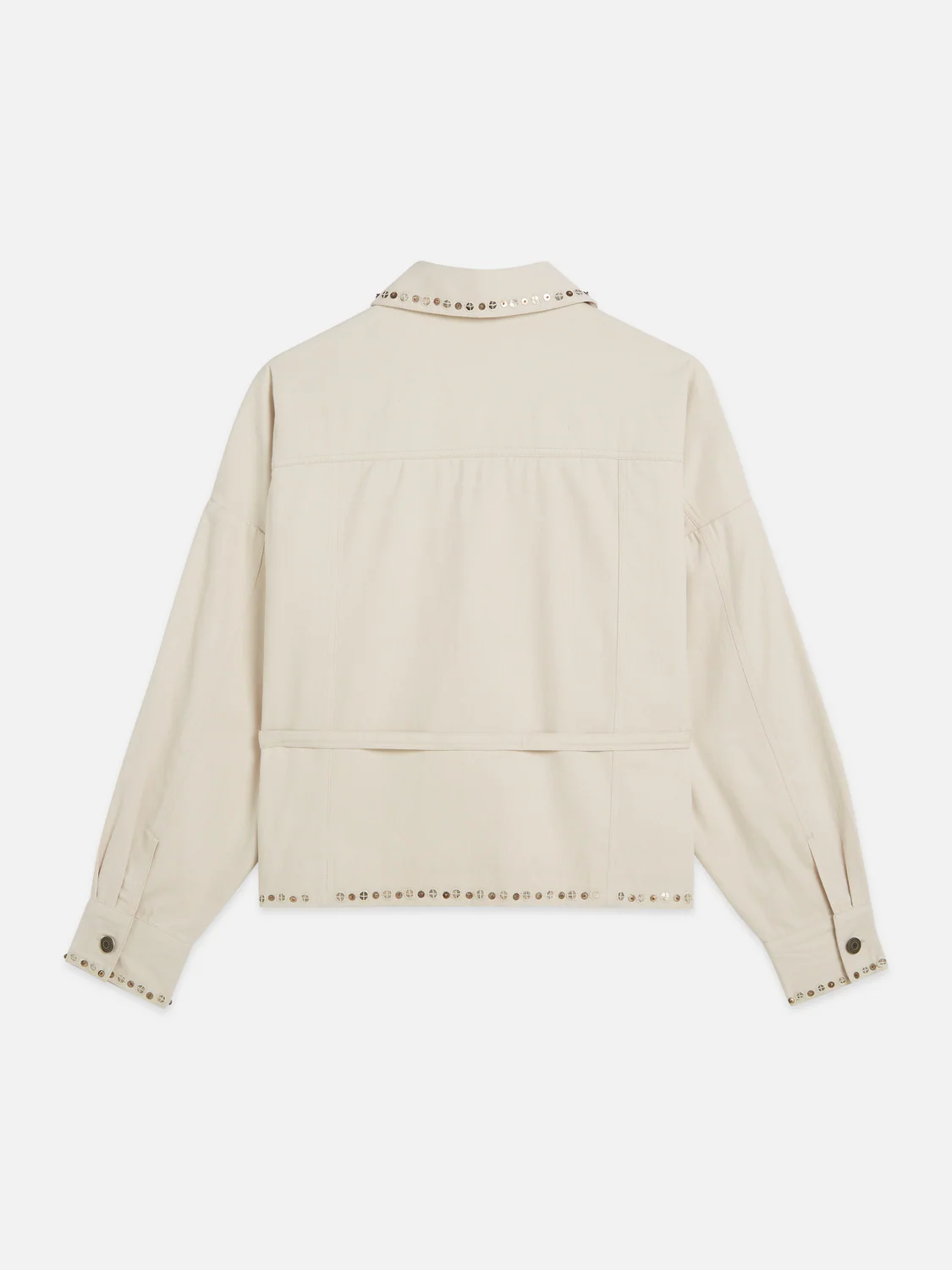 Embellished cotton trucker - Image 6