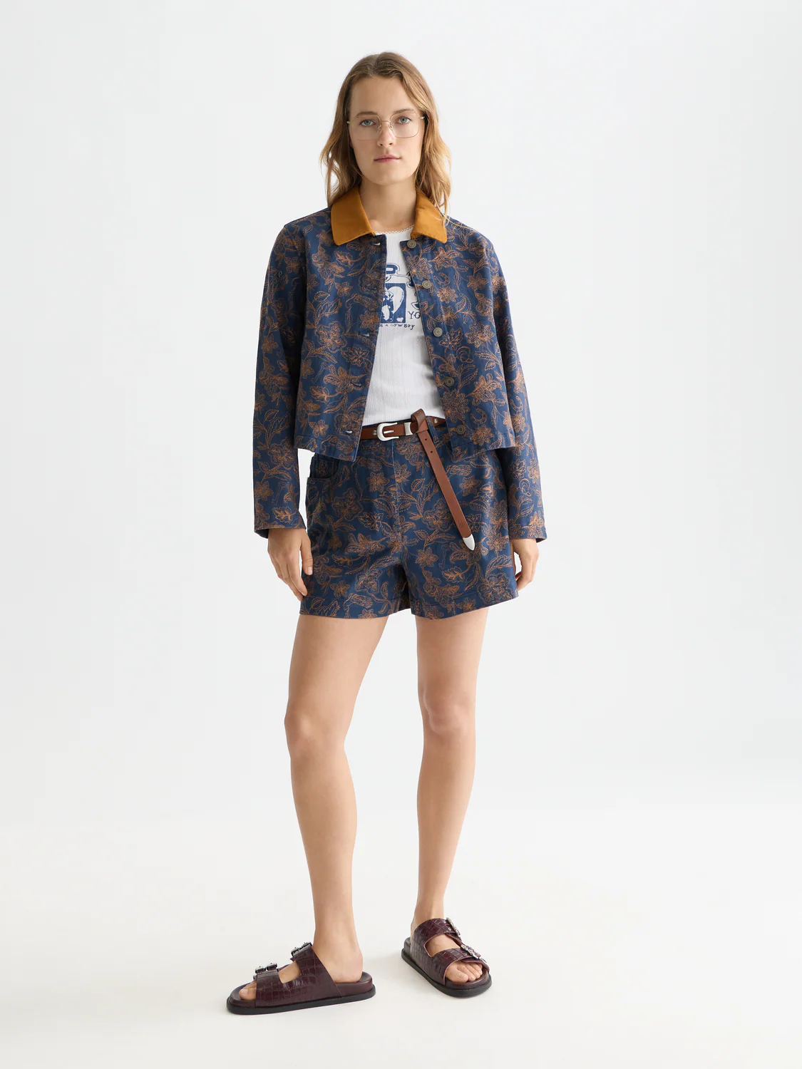 Embroidered cotton jacket - Image 2