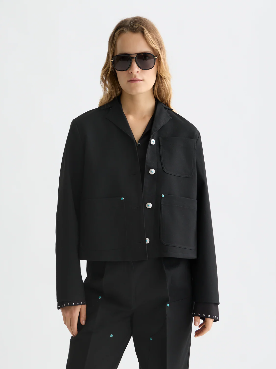 Western trucker jacket