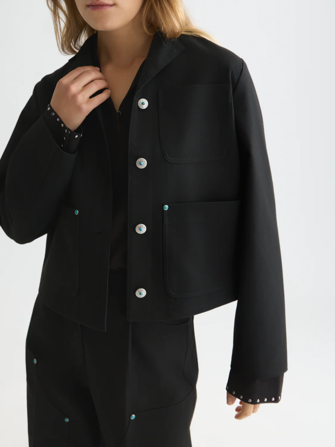 Western trucker jacket - Image 3