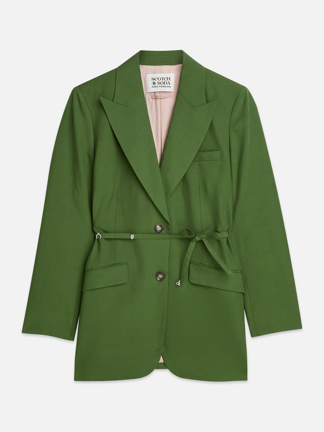 Linen blend blazer - Image 5