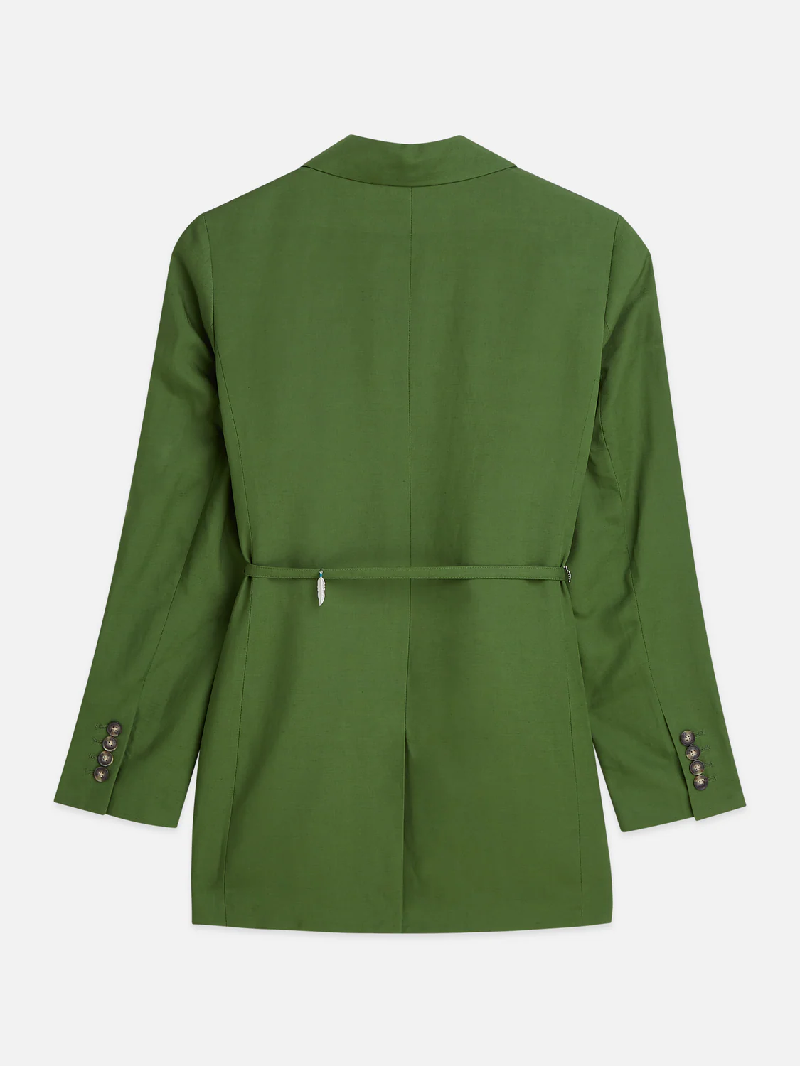 Linen blend blazer - Image 6