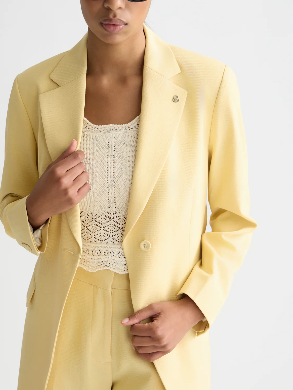 Relaxed single breasted blazer - Image 3