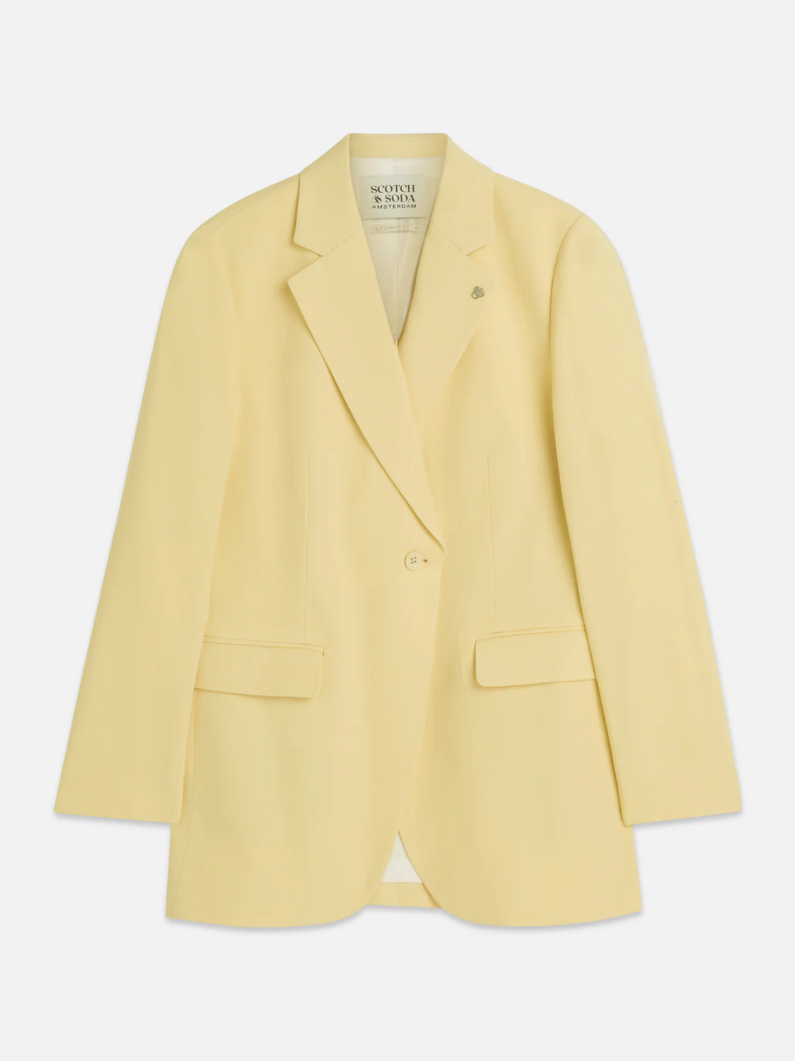 Relaxed single breasted blazer - Image 5