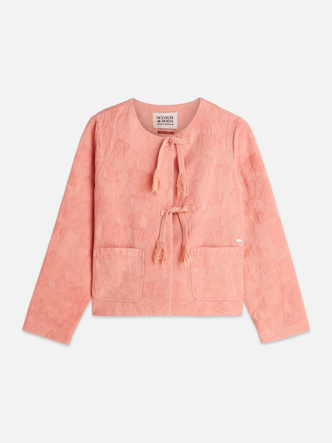 Structured jacquard blazer - Image 5
