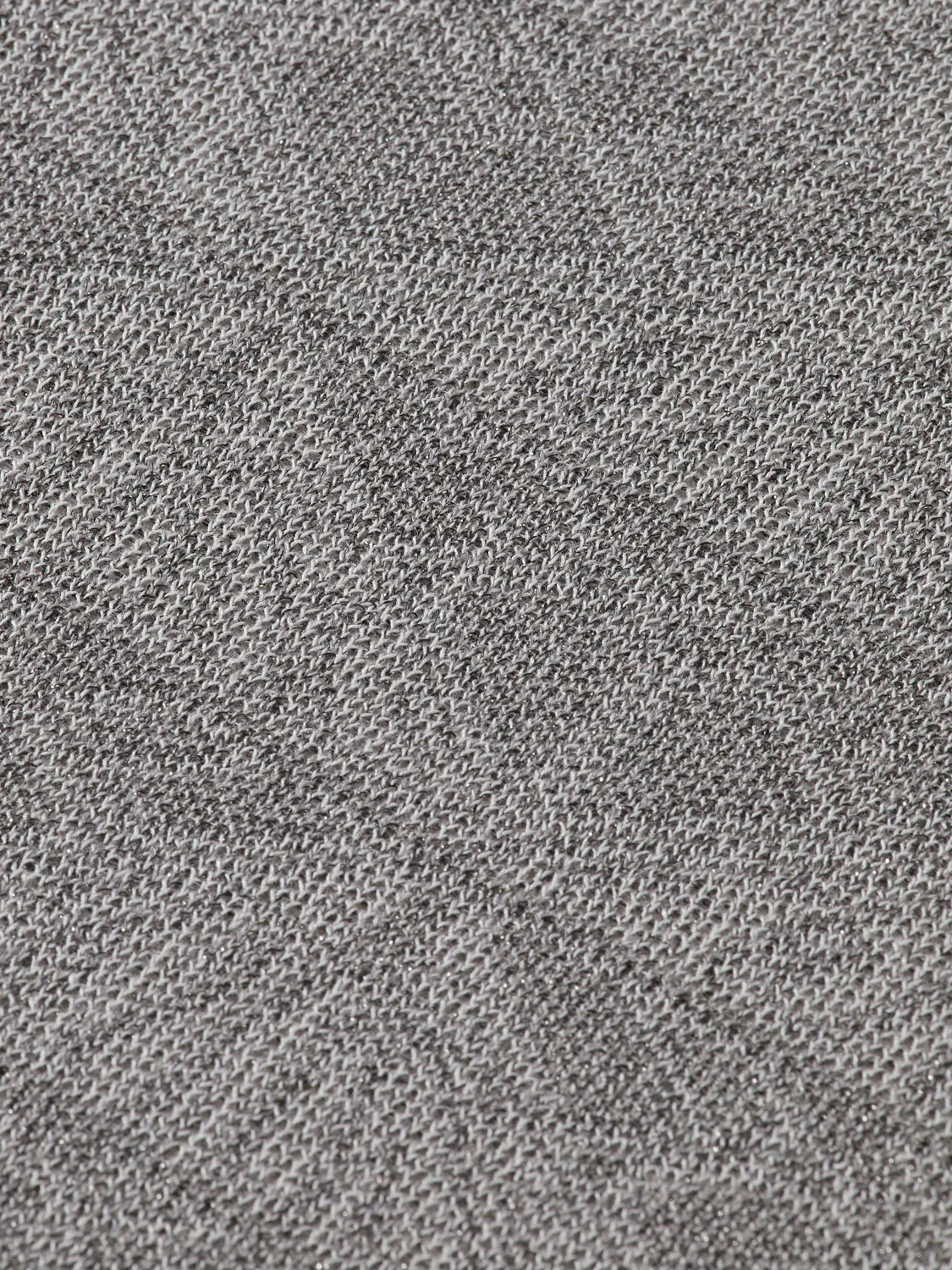 Jacquard knitted triangle scarf - Image 4