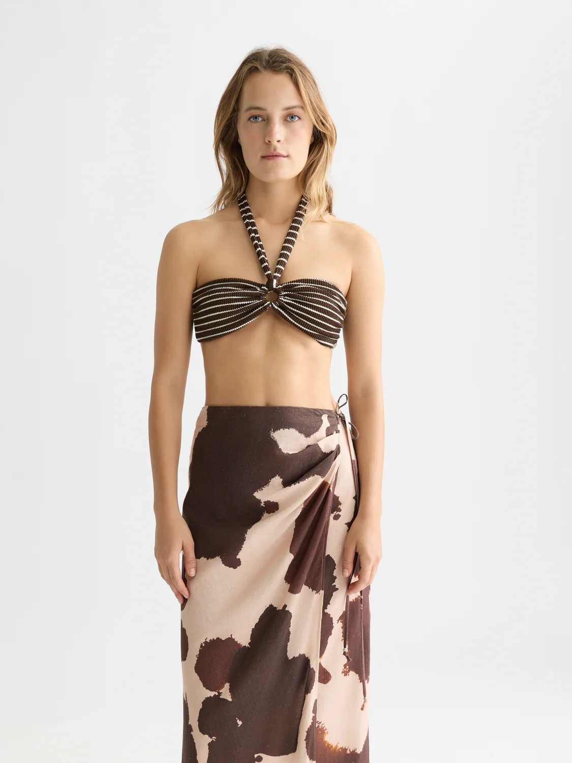 Bandeau bikini top