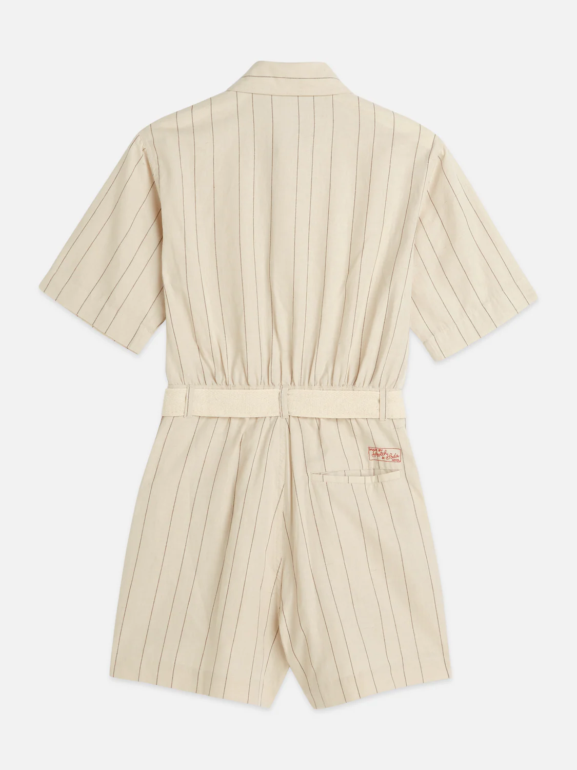 Cotton-linen playsuit - Image 6