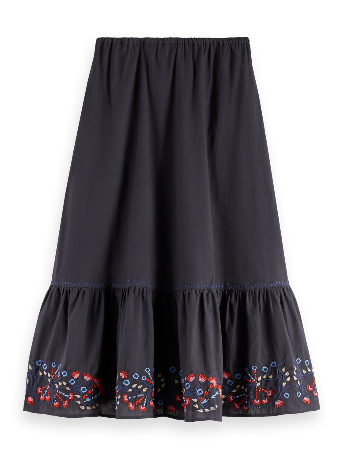 Embroidered maxi skirt - Image 6