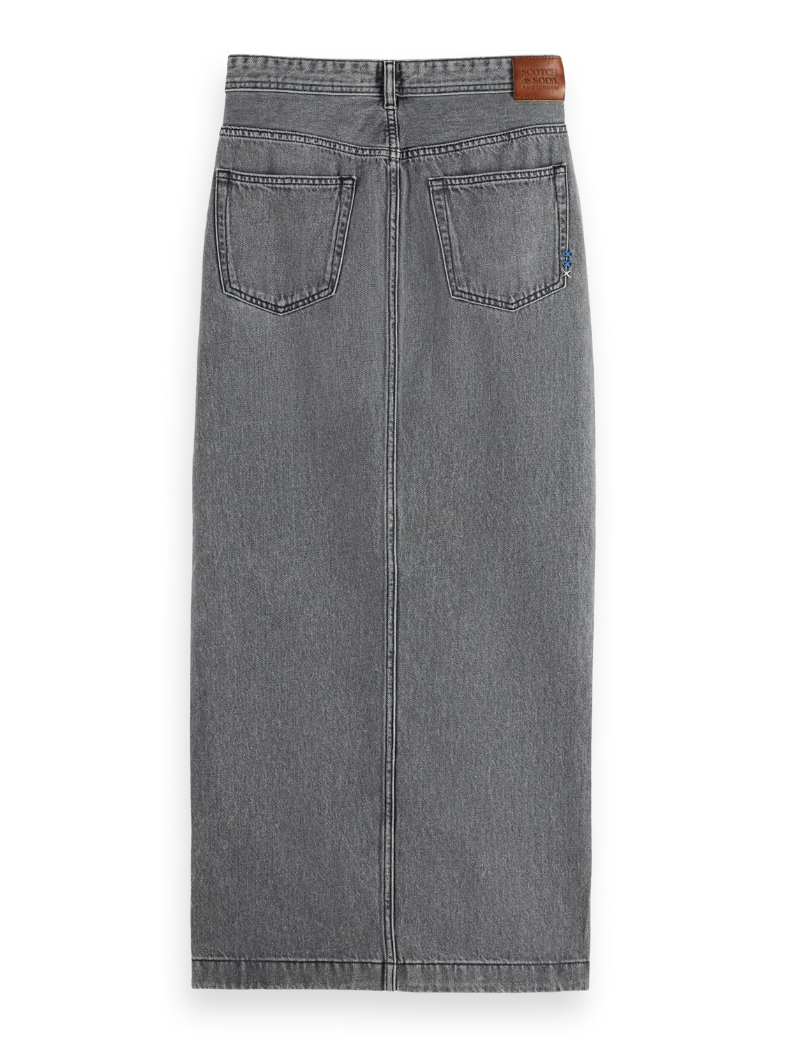 denim long skirt - Image 6