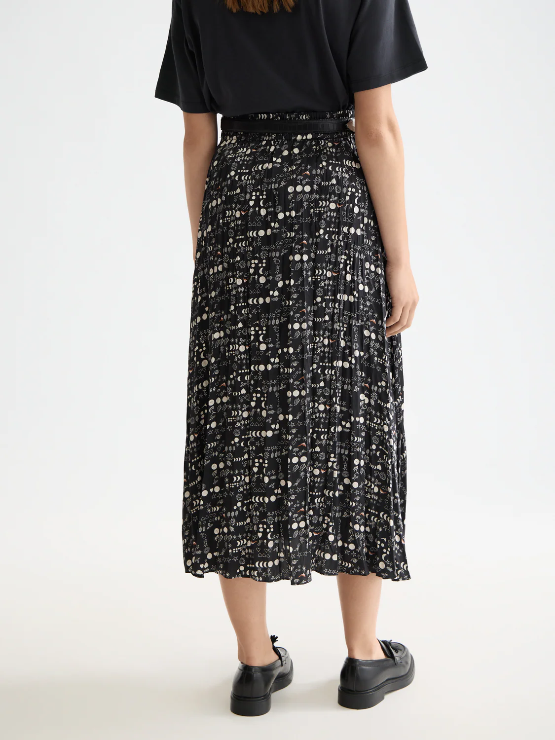 pleat midi skirt - Image 3