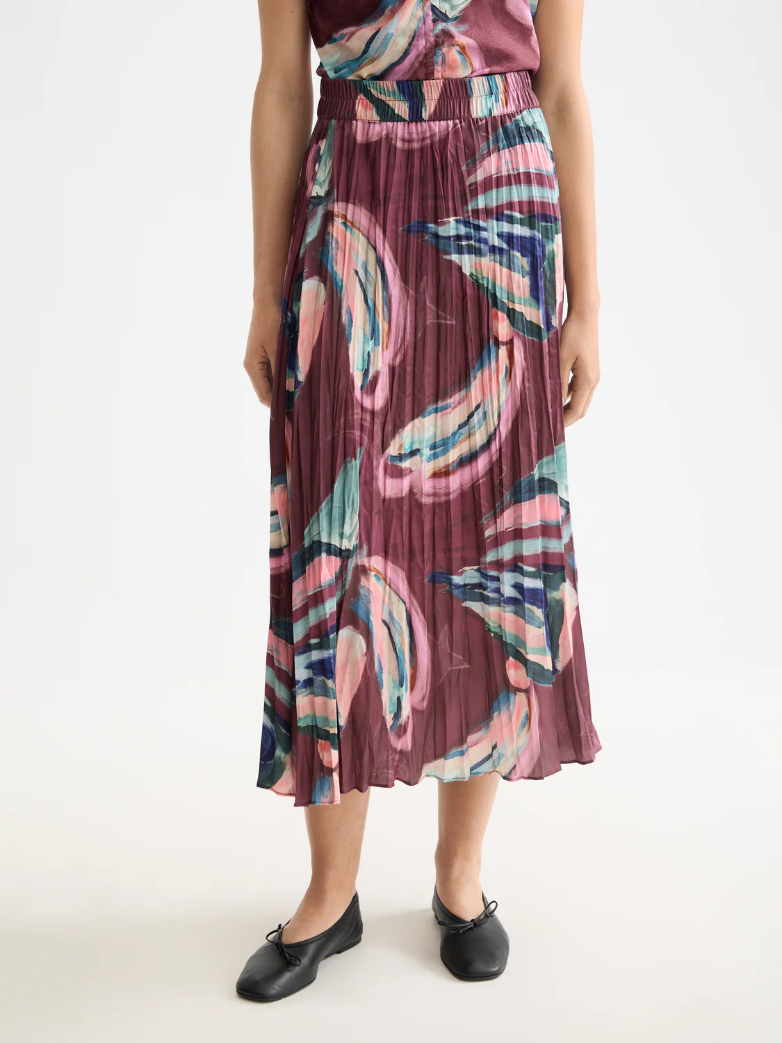 pleat midi skirt - Image 8