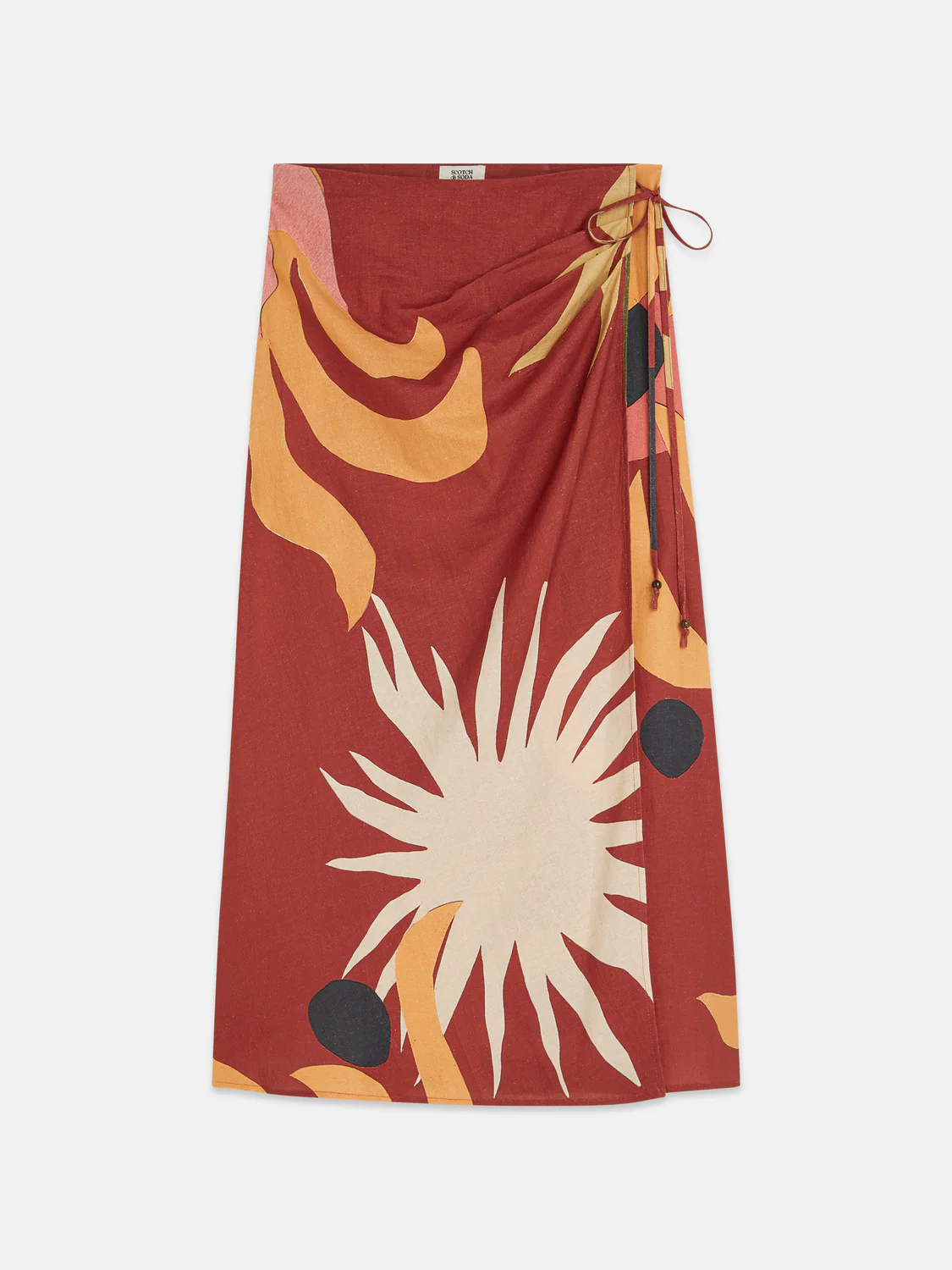 Linen wrap skirt - Image 12