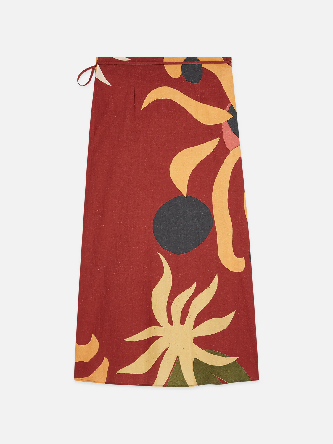 Linen wrap skirt - Image 13