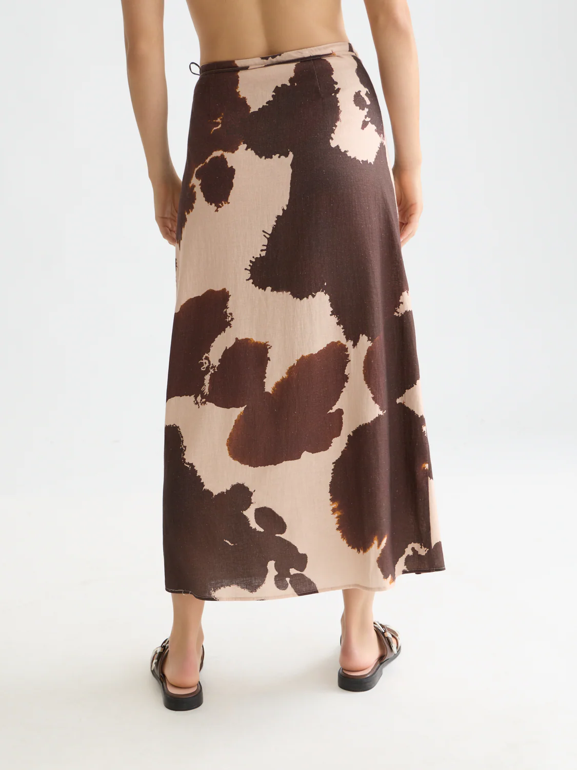 Linen wrap skirt - Image 4