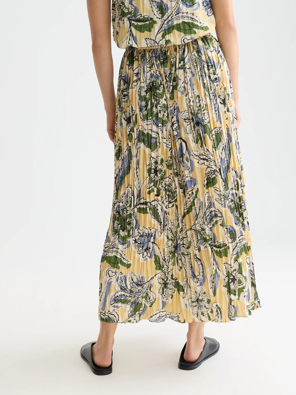 Printed pleat skirt - Image 4