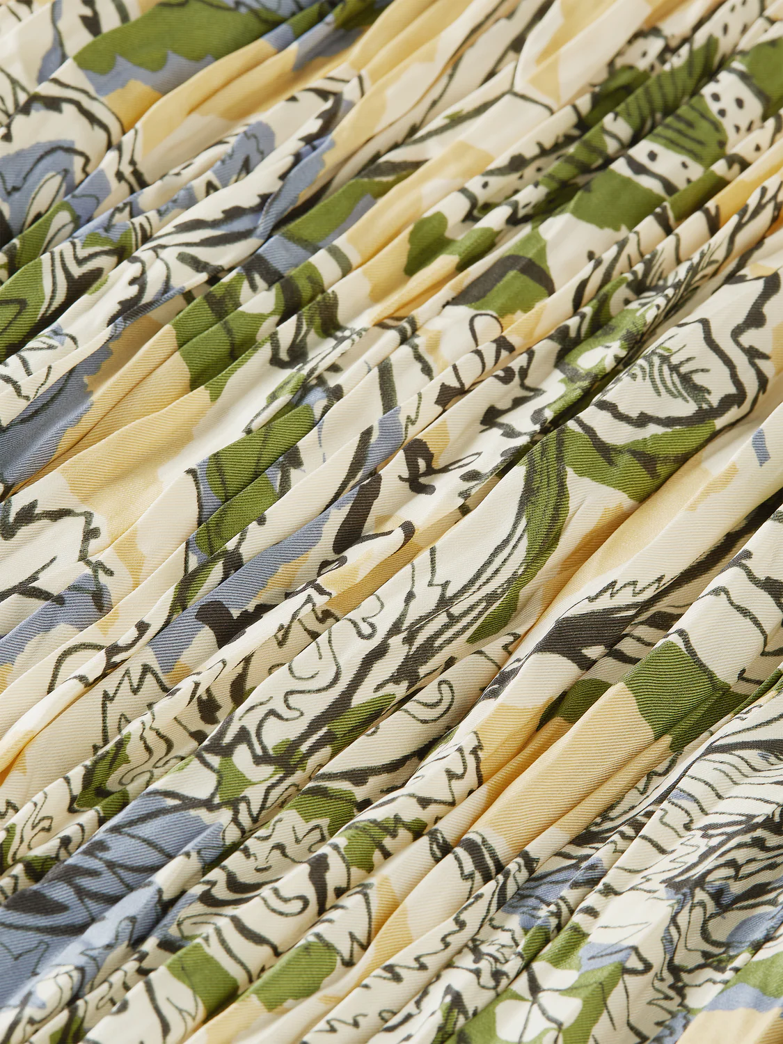 Printed pleat skirt - Image 7