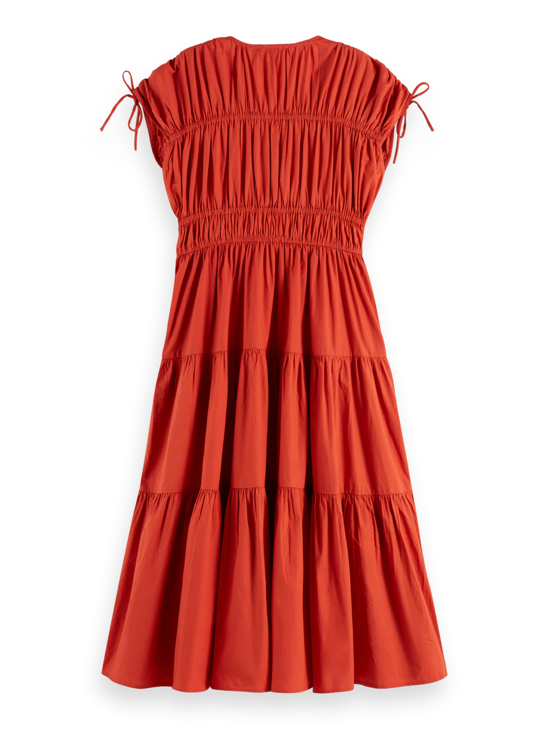 Gathered midi dress - Image 5