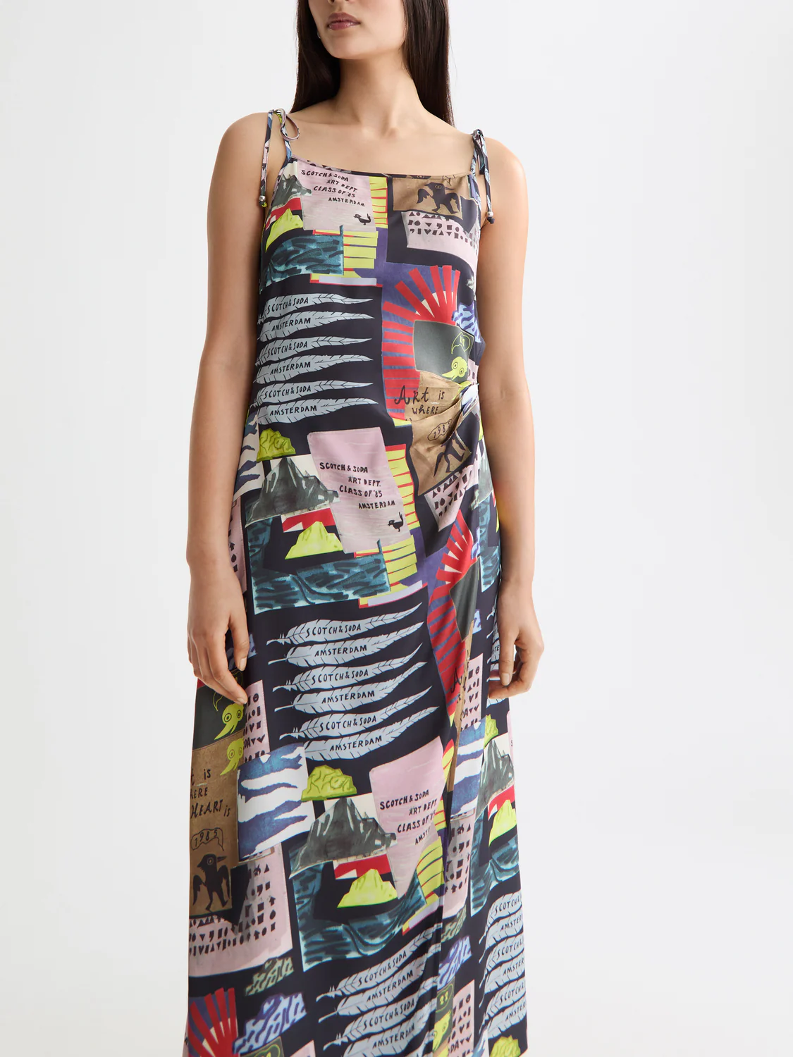 Midi slip dress - Image 2