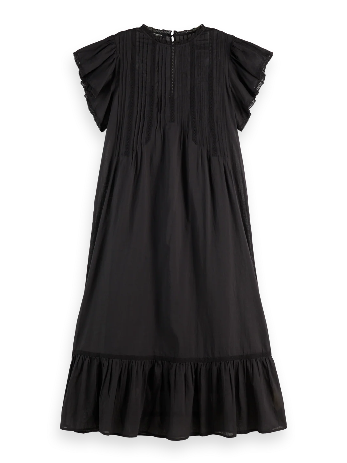 Maxi dress with lace details - Image 9