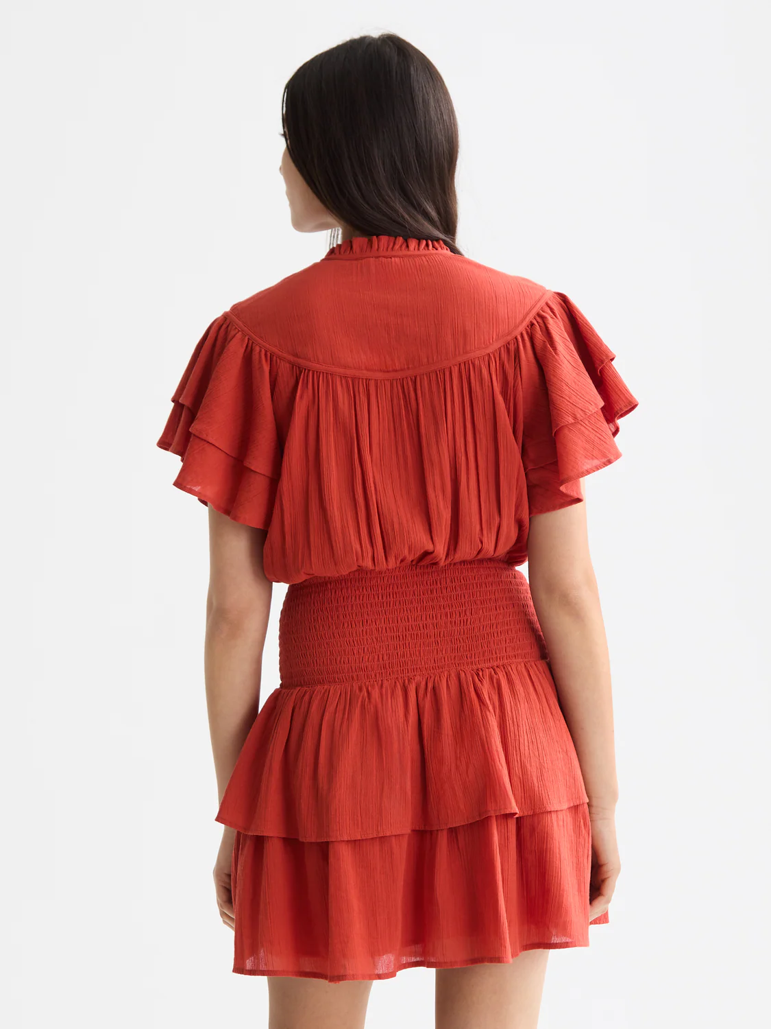 Ruffled mini dress - Image 3