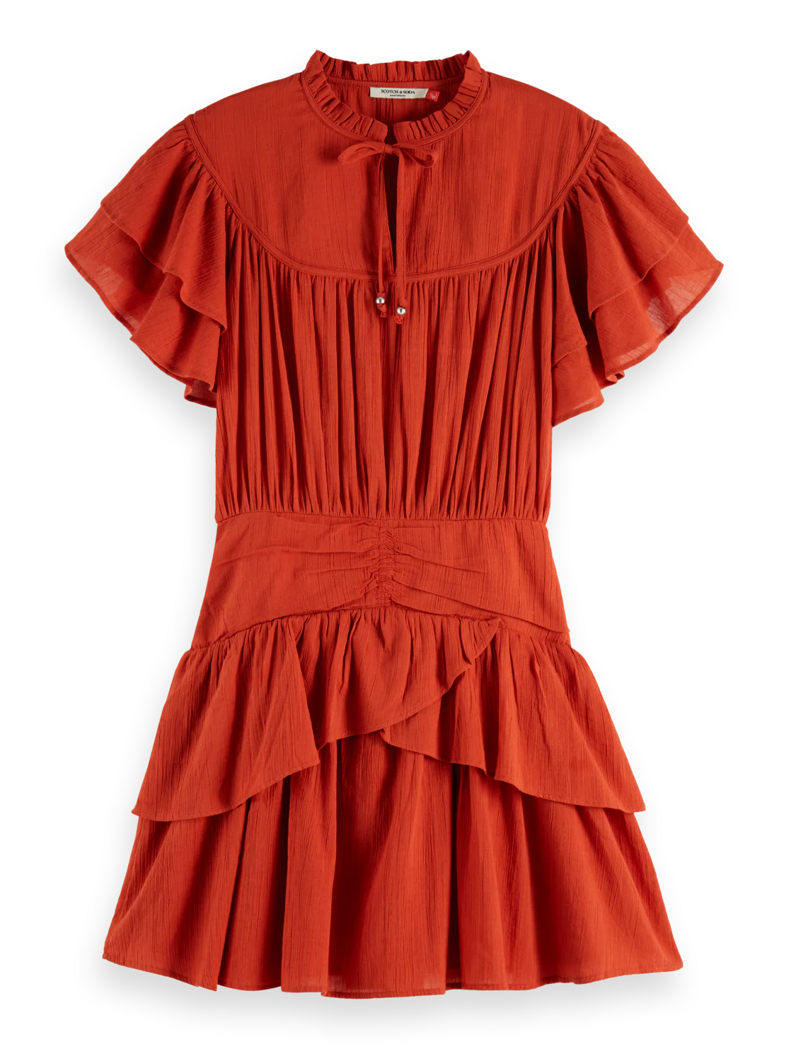 Ruffled mini dress - Image 4
